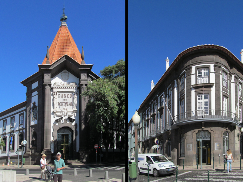 Imposanate Gebäude in Funchal