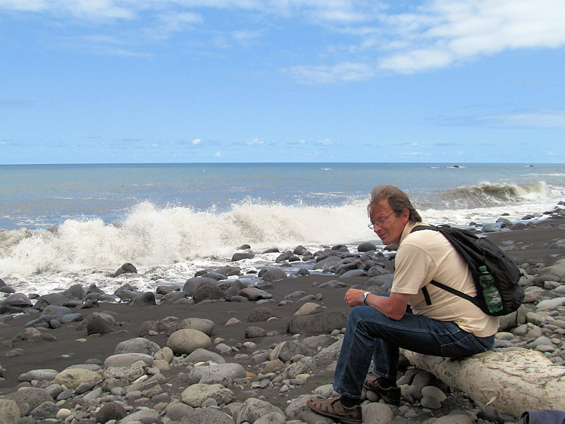 Am Strand von São Vicente