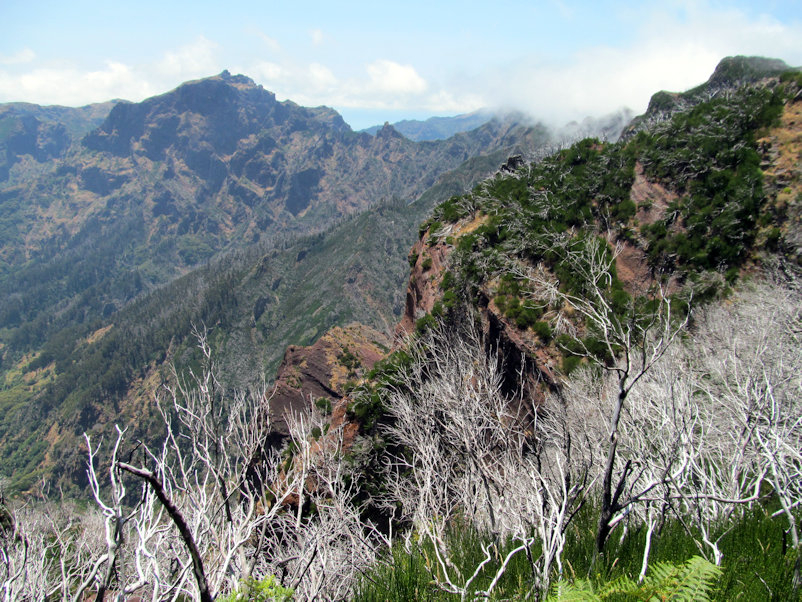 Pico Grande auf der anderen Talseite
