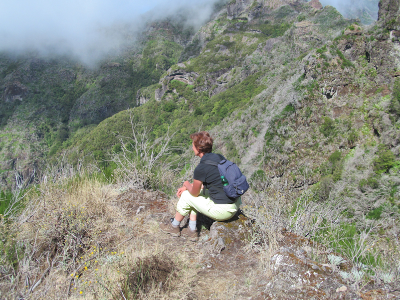 Erschöpft nach dem kräftigen Gegenanstrieg