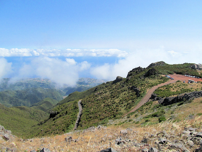 Auf dem Dach von Madeira Auf dem Dach von Madeira