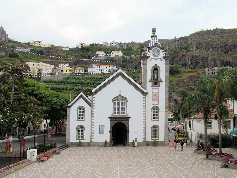 Kirchplatz in Ribeira Brava Kirchplatz in Ribeira Brava
